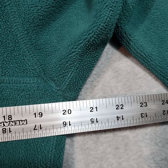 Uniqlo Sweater Men Medium Green Mountaineering Fleece Snap Button Front Pullover - Picture 4 of 8